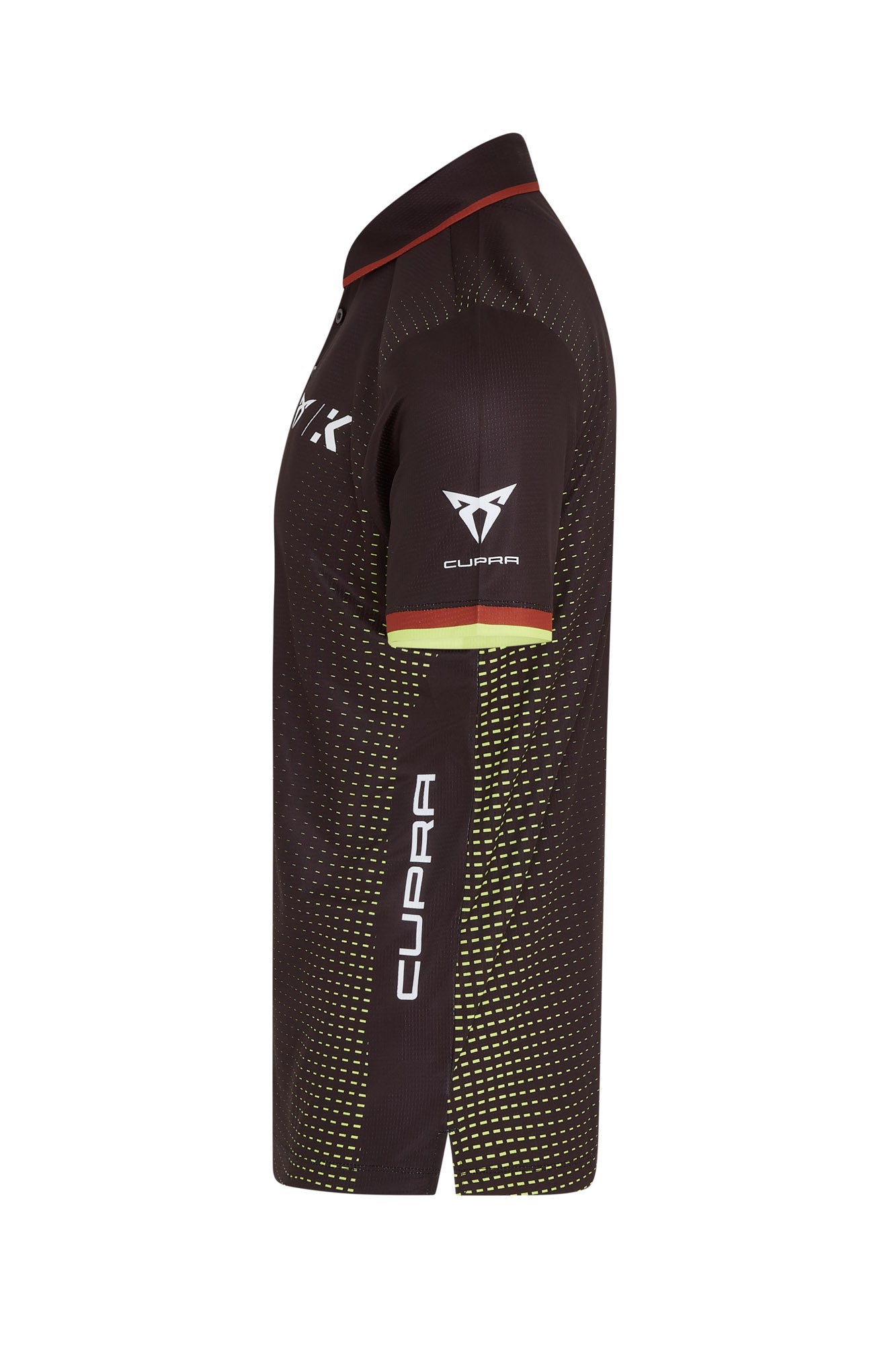 Cupra Kiro Teamkit Short Sleeve Polo Shirt - Black Reflo