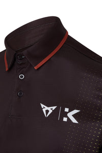 Cupra Kiro Teamkit Short Sleeve Polo Shirt - Black Reflo