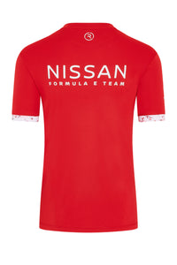 Nissan Formula E Replica Short Sleeve T-Shirt - Red Reflo