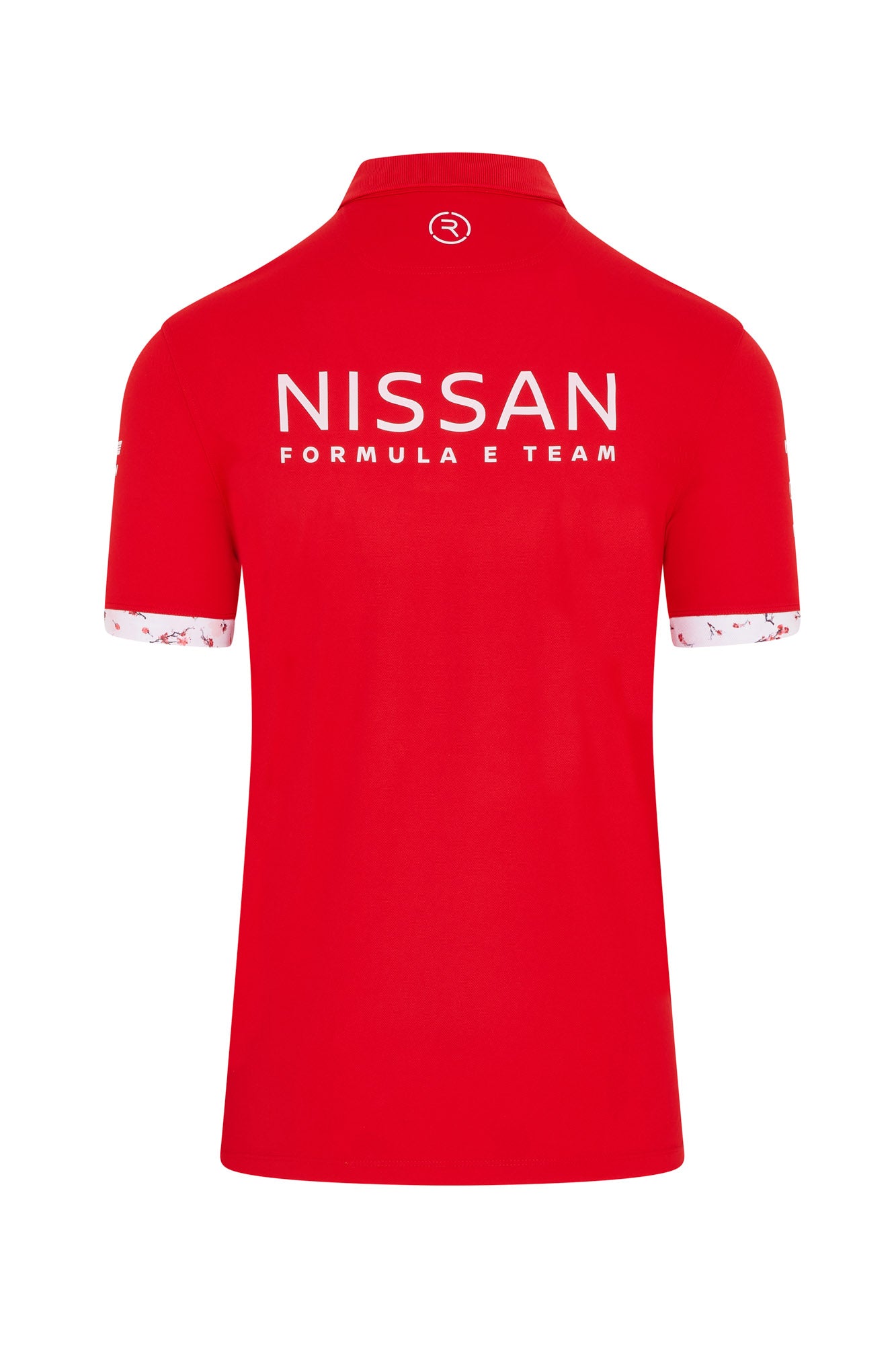 Nissan Formula E Replica Short Sleeve Polo Shirt - Red Reflo