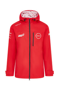 Nissan Formula E Rain Jacket - Red Reflo