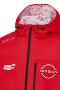Nissan Formula E Rain Jacket - Red Reflo
