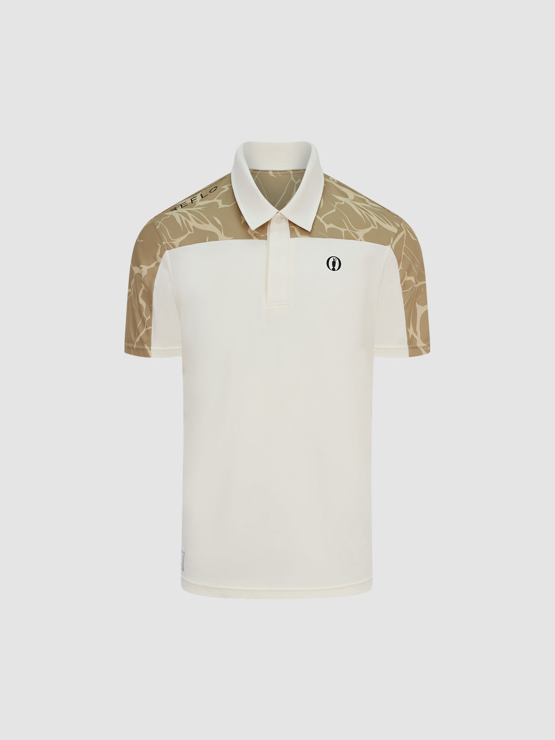 Open Terrain Echo Half Printed Short Sleeve Polo Shirt