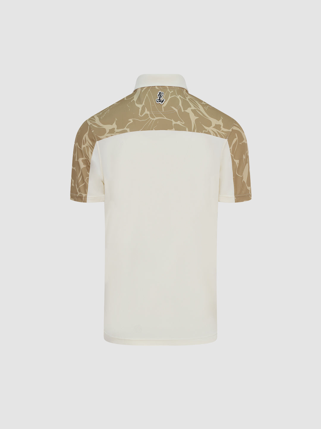The Open Terrain Echo Half Printed Short Sleeve Polo Shirt Reflo