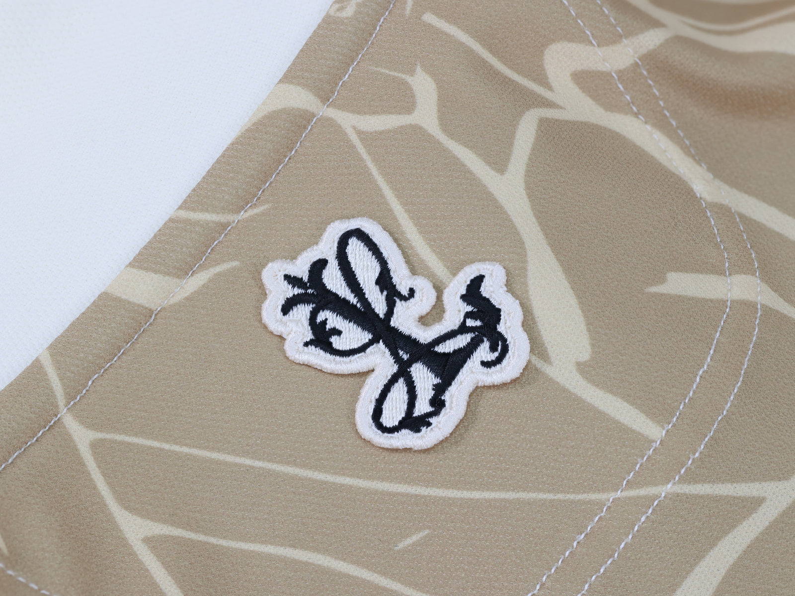 The Open Terrain Echo Half Printed Short Sleeve Polo Shirt Reflo