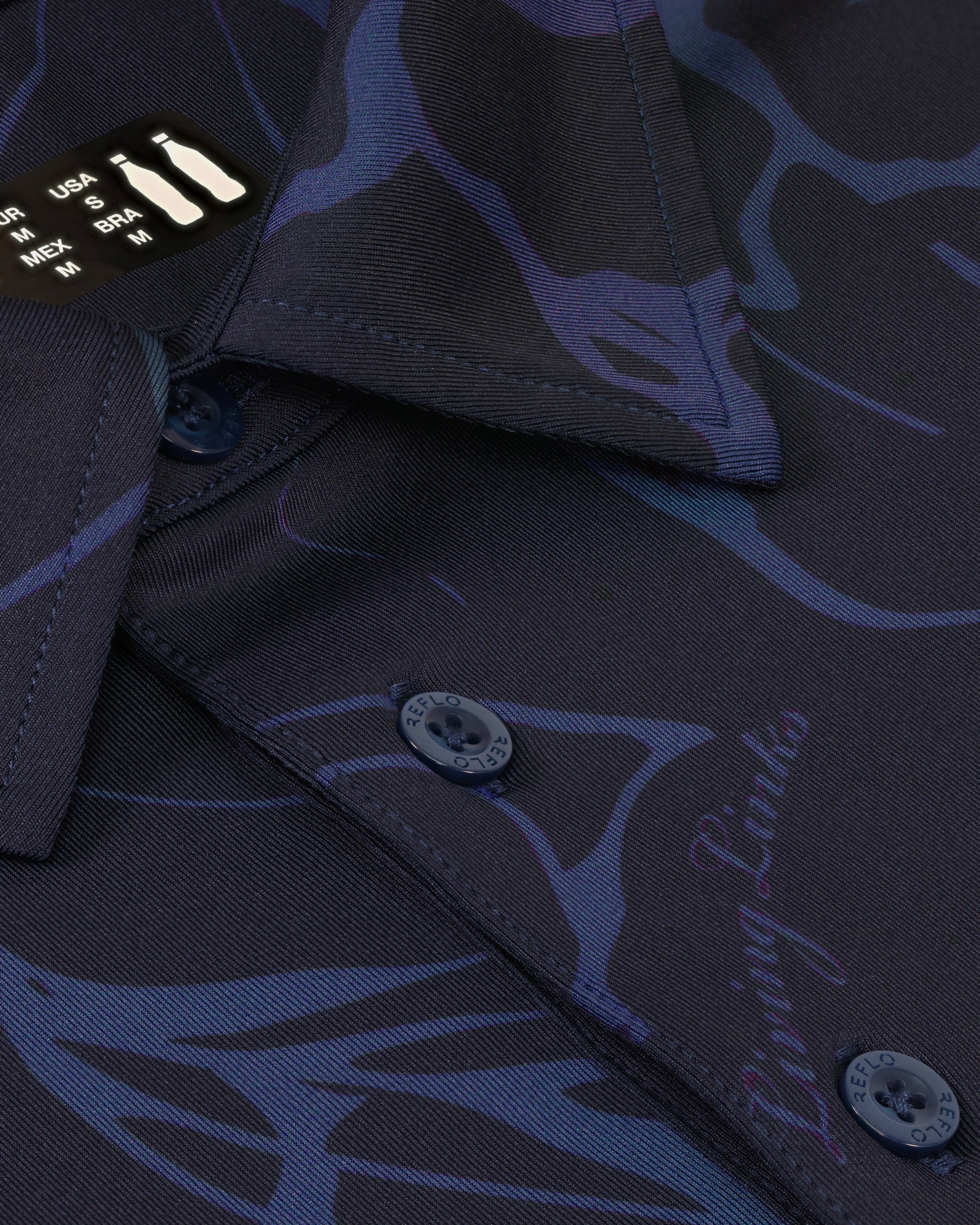 The Open Terrain Echo Short Sleeve Polo Shirt Reflo