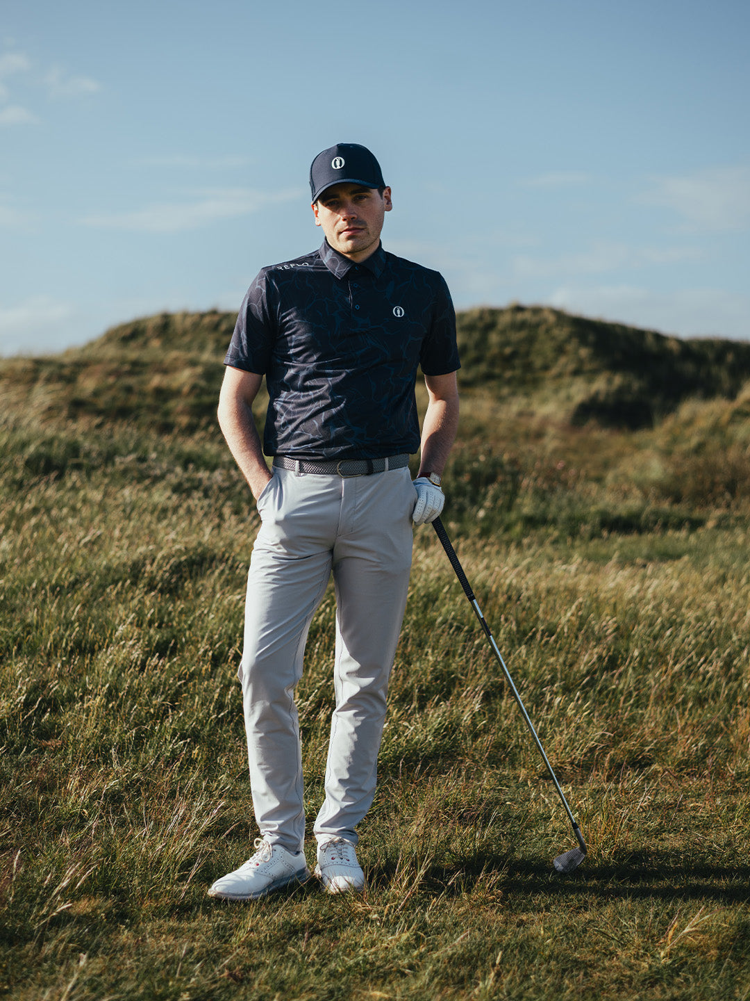 The Open Terrain Echo Short Sleeve Polo Shirt Reflo