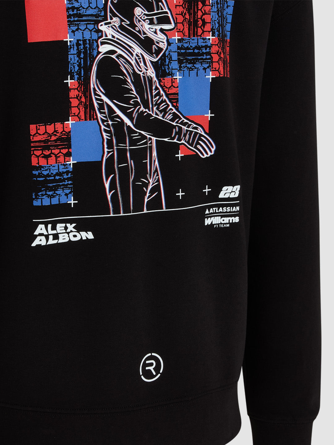 Atlassian Williams F1 Team Alex Albon Driver Hoodie Reflo