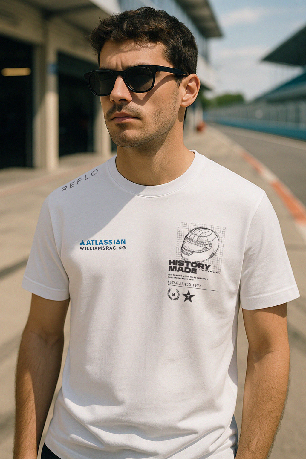 Atlassian Williams Racing History Made T-Shirt Reflo