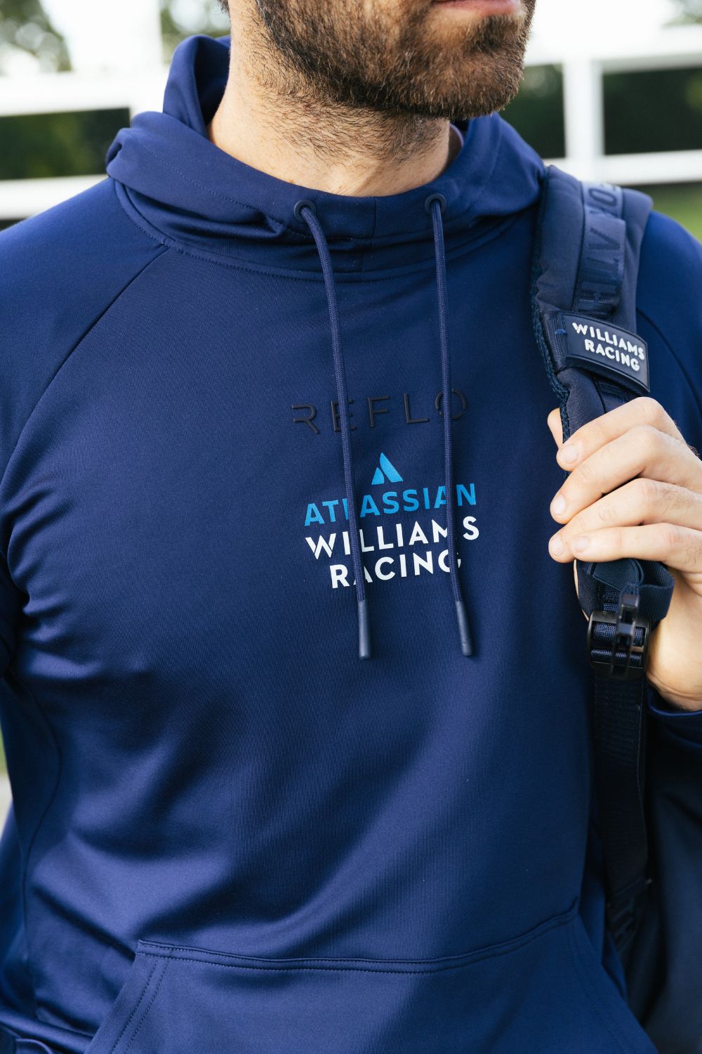 Williams Replica Travel Hoodie Reflo