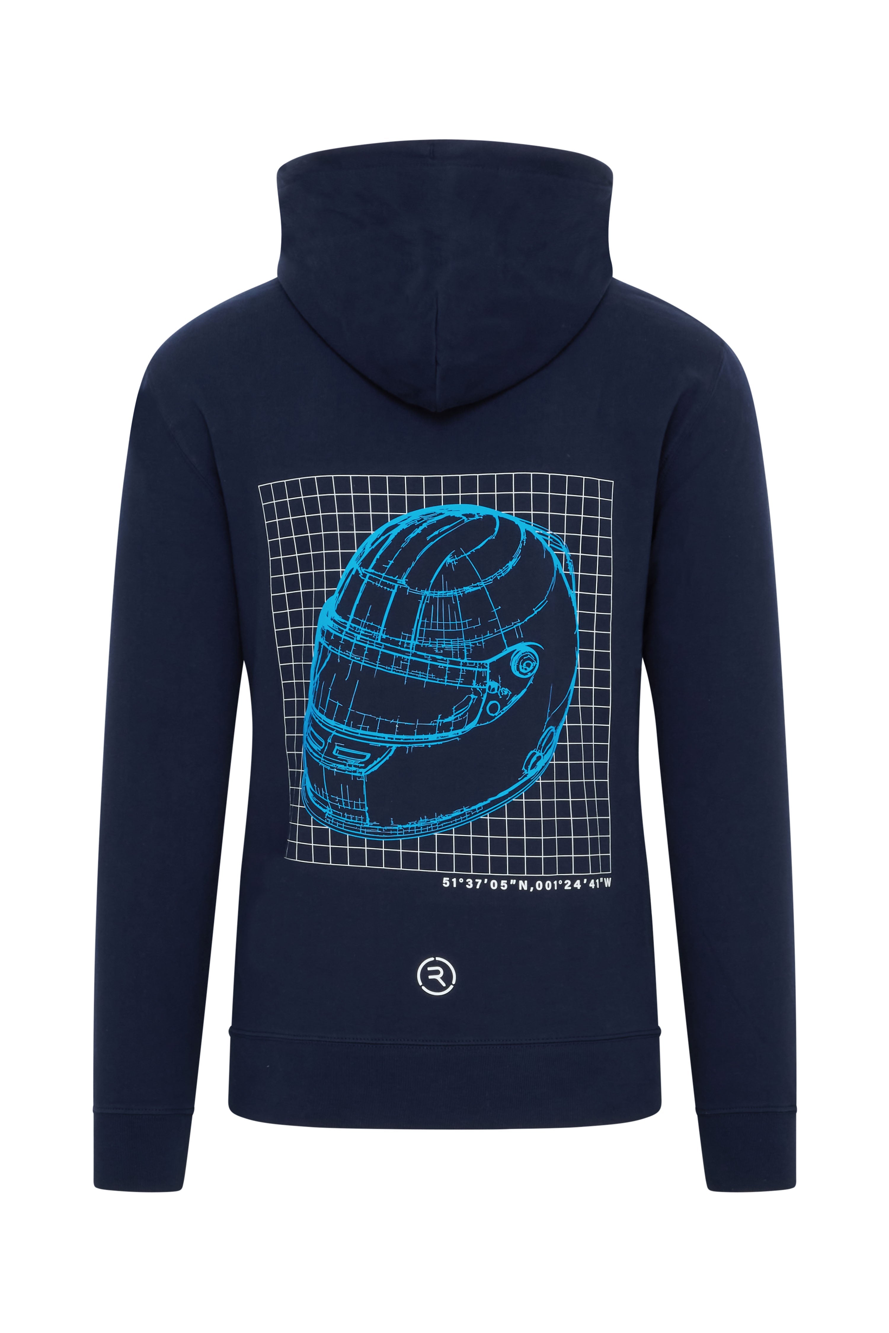 LIFEMANIA RACING STAR LOGO HOODIE（NAVY） NAHMIAS x F1 Unisex Logo Hoodie - Navy