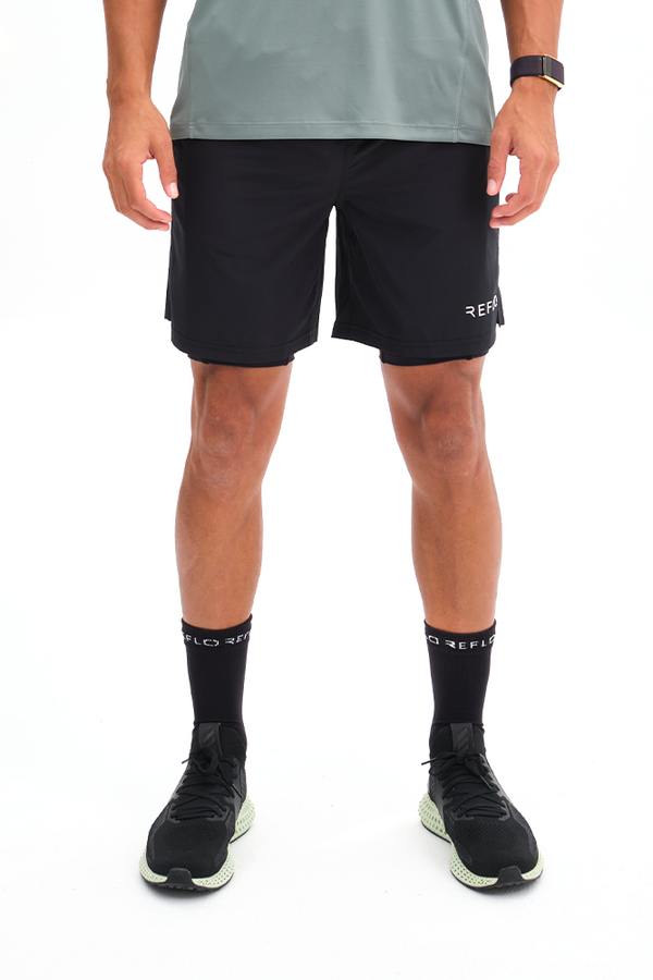 Desna 2 in 1 Shorts Black Reflo