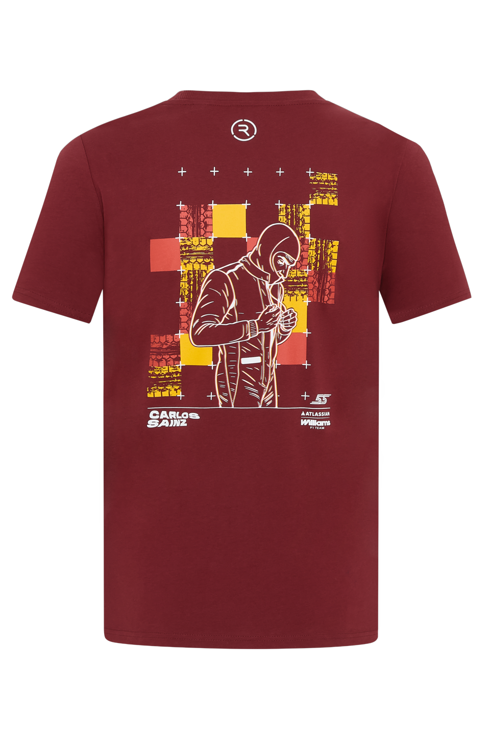 Atlassian Williams Racing Carlos Sainz Driver Short Sleeve T-Shirt - Season 12 Reflo