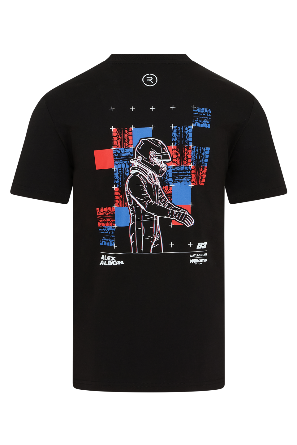 Atlassian Williams Racing Alex Albon Driver Short Sleeve T-Shirt - Season 12 Reflo