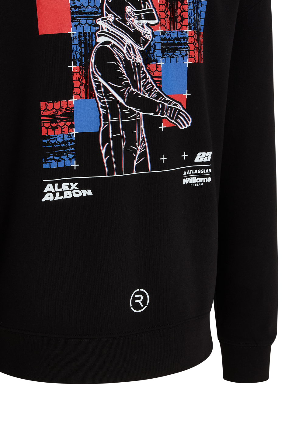 Atlassian Williams Racing Alex Albon Driver Hoodie - Season 12 Reflo