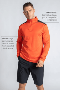 Barents Midlayer Orange - Reflo