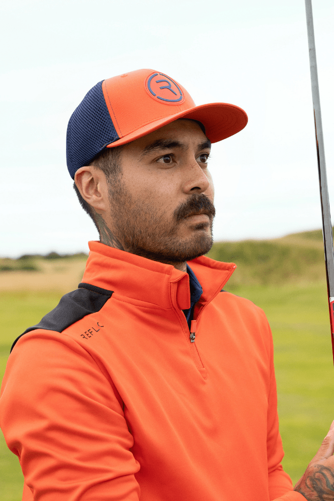 Barents Midlayer Orange - Reflo